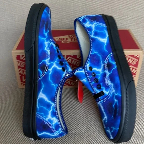 Vans Authentic Lightning Black / Blue WMNS - Picture 12 of 16